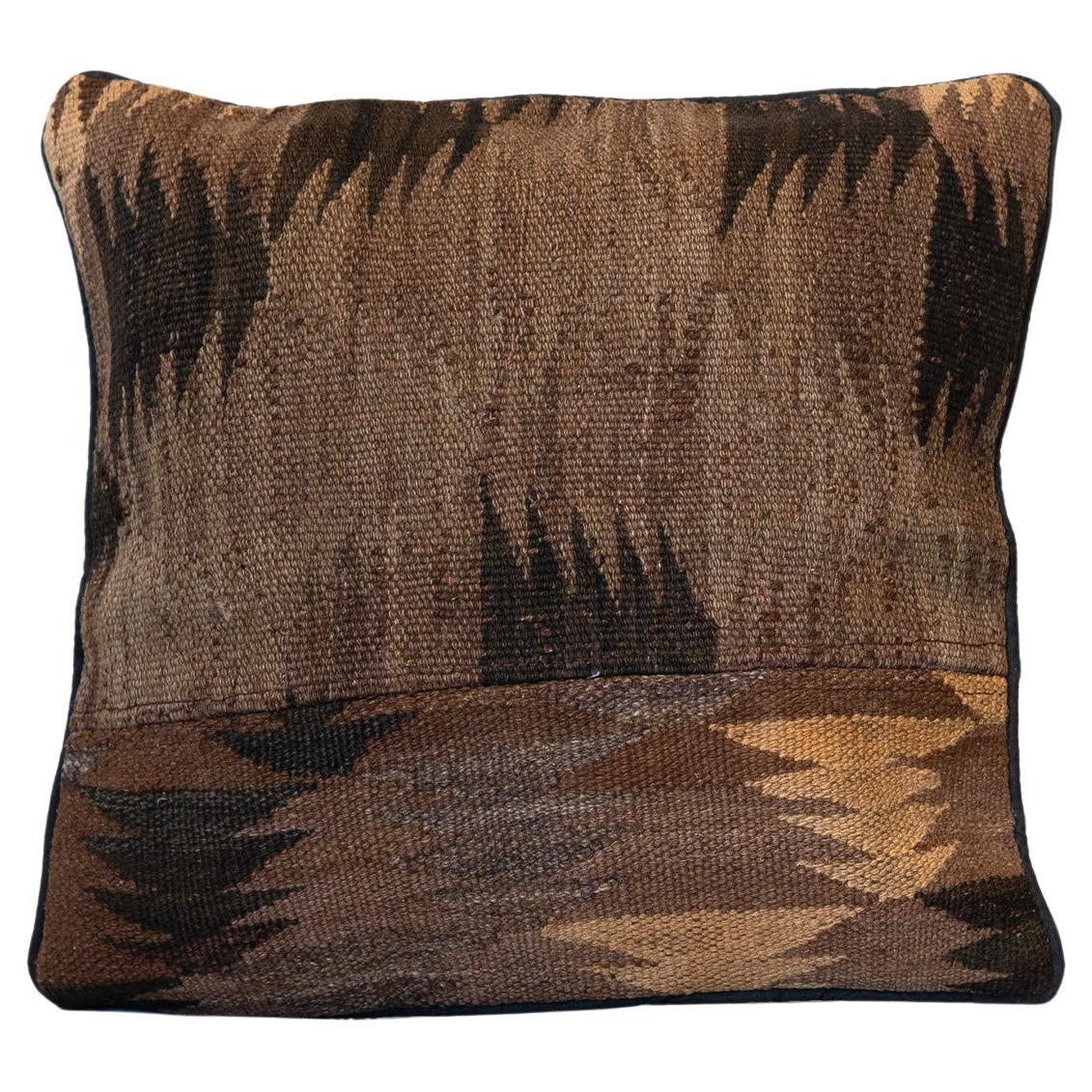 Geometric Kilim Cushion Cover Handmade Pillow Wool Scatter Cushion