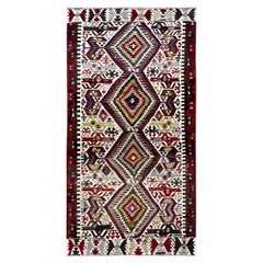 Tappeto geometrico Rug & Kilim Tappeto antico tradizionale fatto a mano