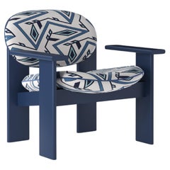 Geometric Lounge Chair with Armrests — Archipen by NOOM, Modernist Pattern
