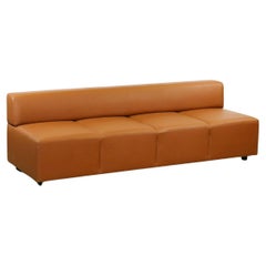 Geometric Minimalist 4 seat modern sofa by Steelcase