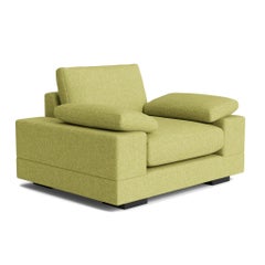 Geometric Modern Armchair in Kvadrat Vanir