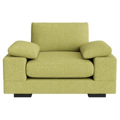 Geometric Modern Armchair in Kvadrat Vanir