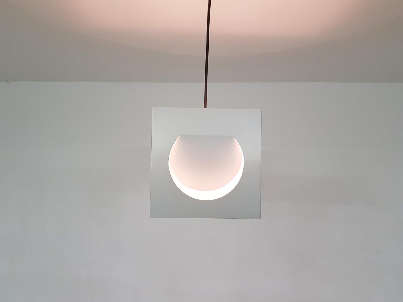 Finnish Geometric Modern Pendant Light by Shogo Suzuki for Stockmann-Orno, Finland, 1963