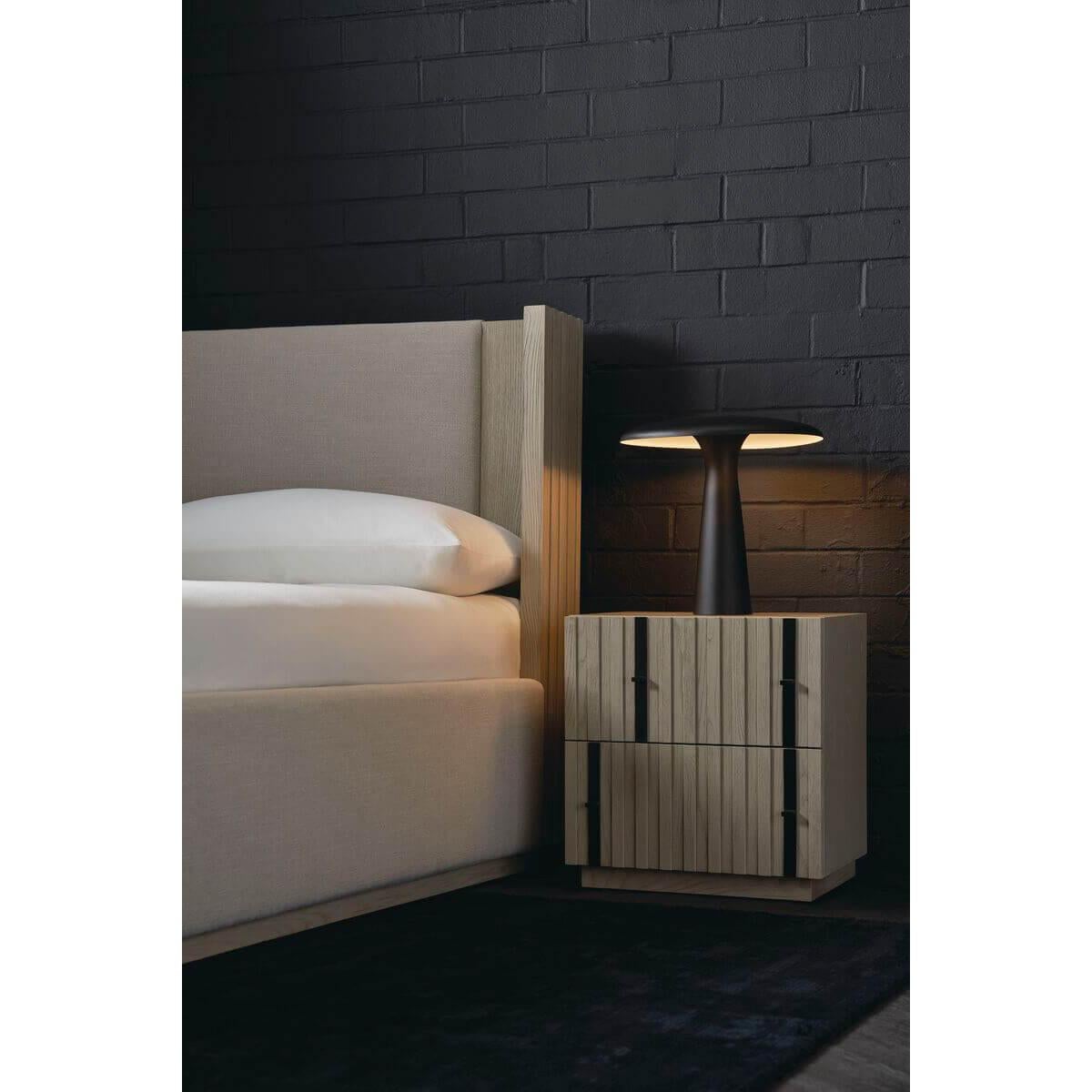 Art Deco Geometric Modern Queen Bed