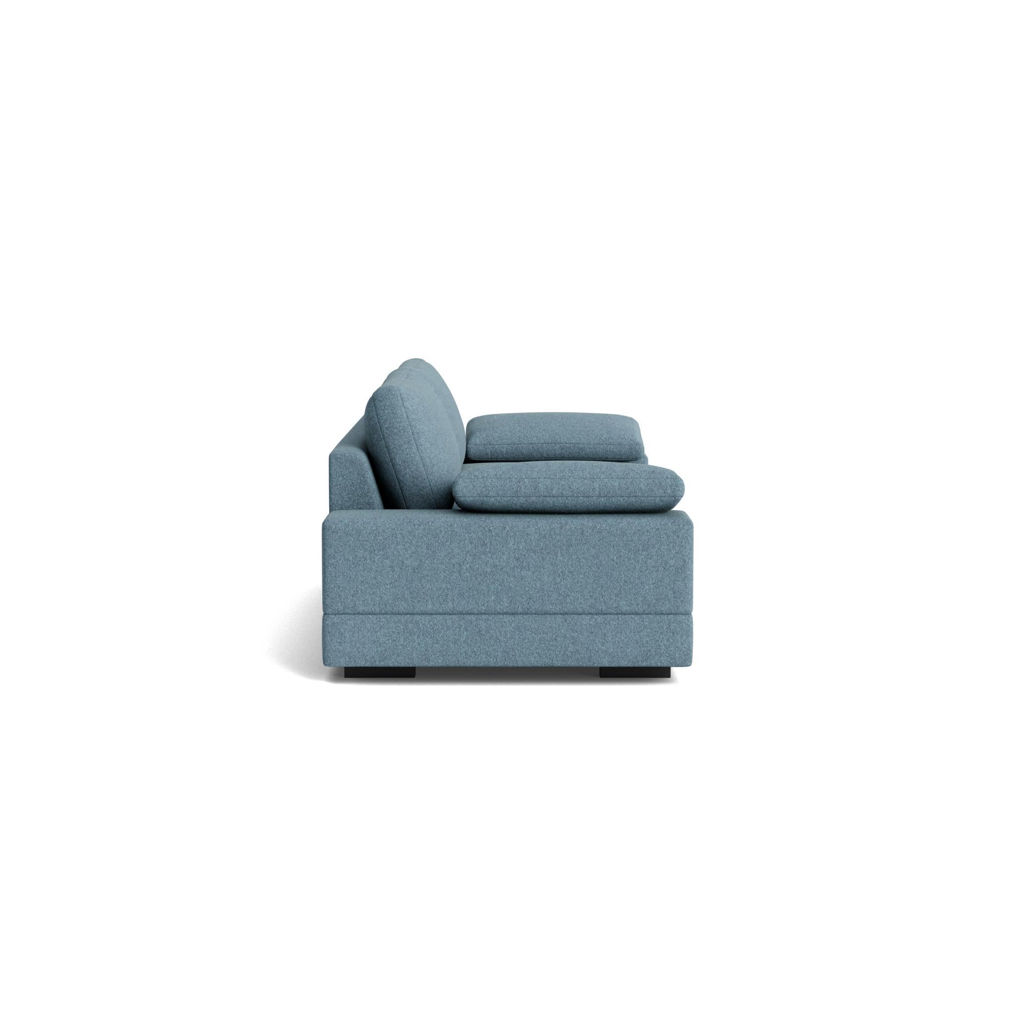 Geometric Modern Sofa in Maharam Beck (Moderne) im Angebot