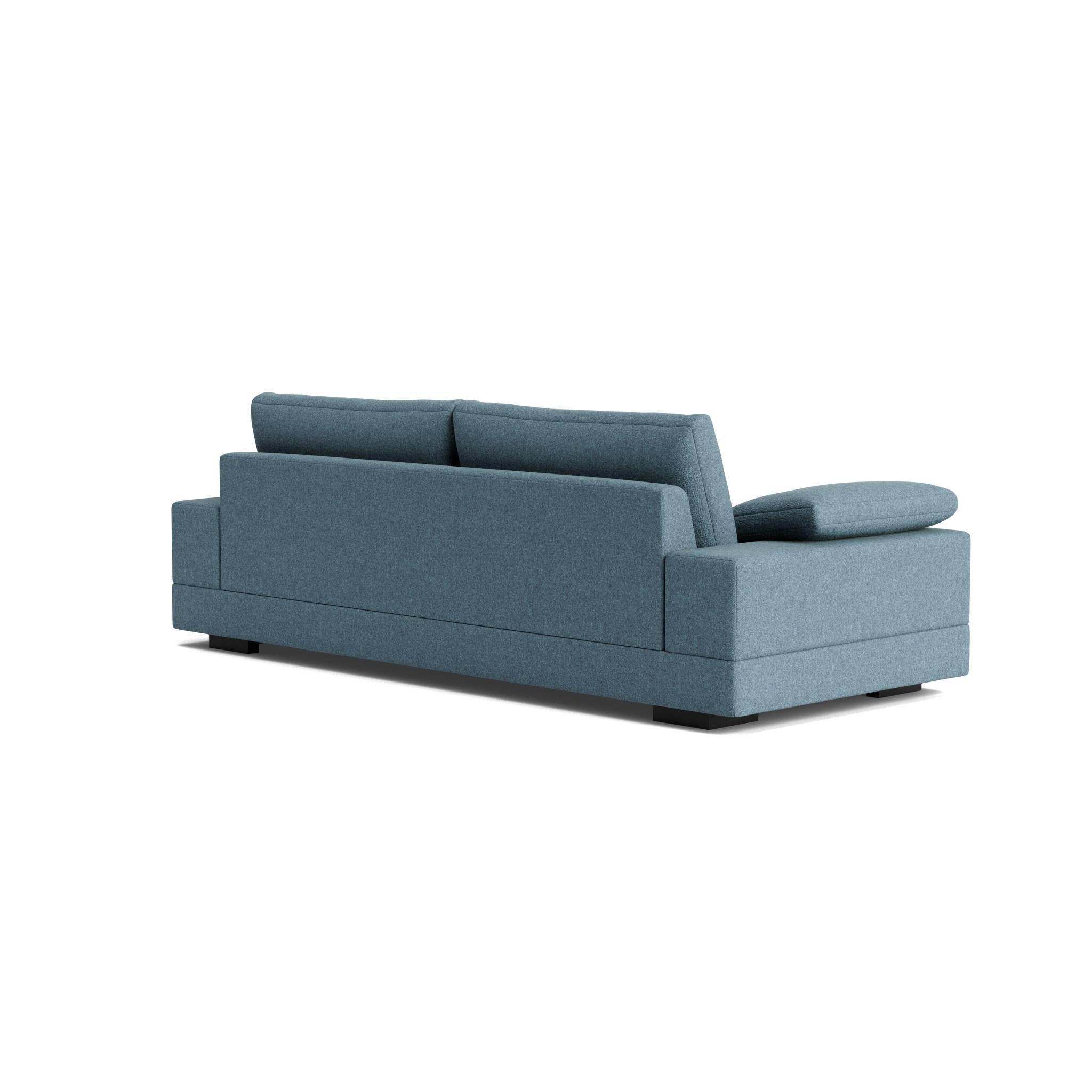 Geometric Modern Sofa in Maharam Beck (amerikanisch) im Angebot