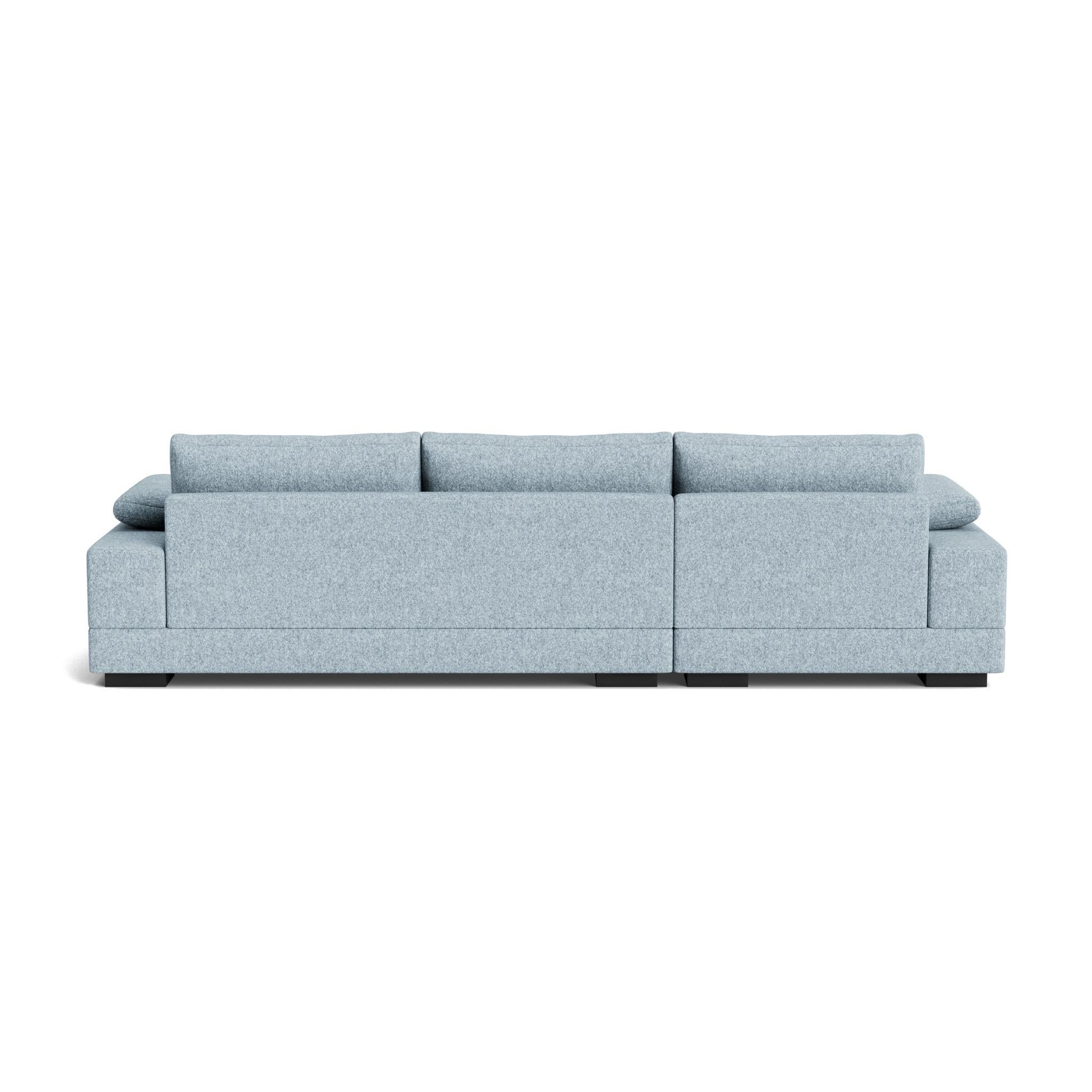Contemporary Geometric Modern Sofa in Maharam Beck For Sale