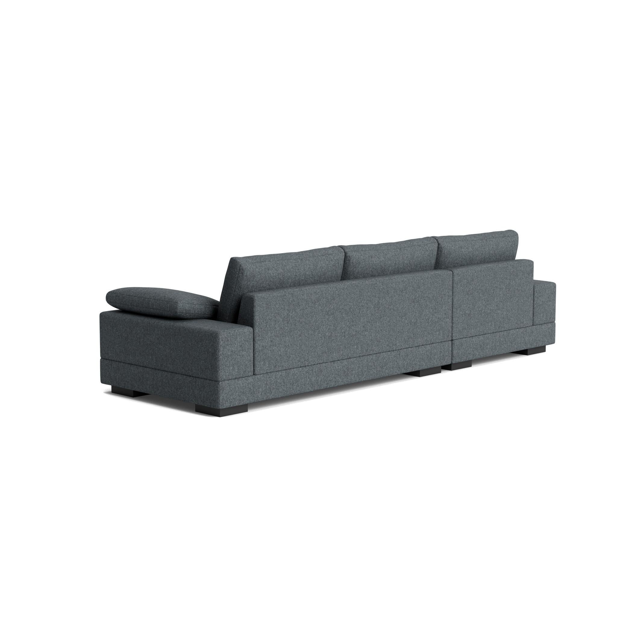 Geometric Modern Sofa in Maharam Beck (21. Jahrhundert und zeitgenössisch) im Angebot