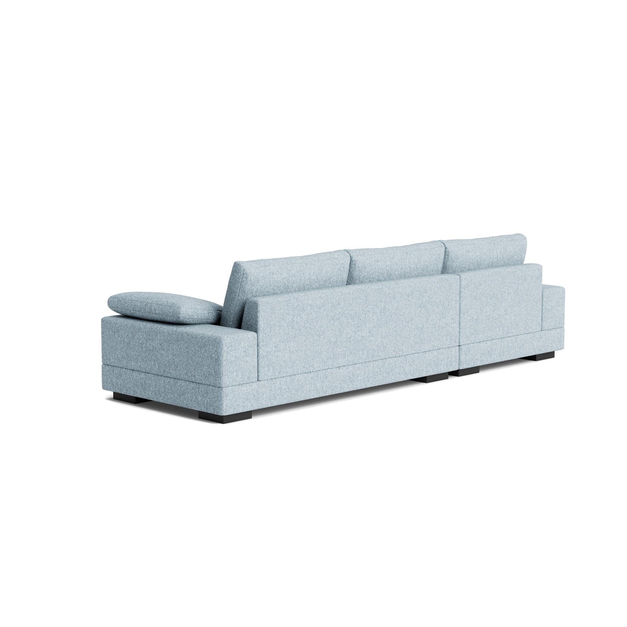 Fabric Geometric Modern Sofa in Maharam Beck For Sale