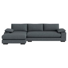 Geometric Modern Sofa in Maharam Beck