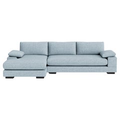 Geometric Modern Sofa in Maharam Beck