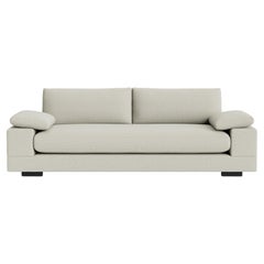 Geometric Modern Sofa in Performance Bouclé