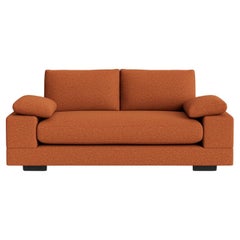 Geometric Modern Sofa in Performance Bouclé