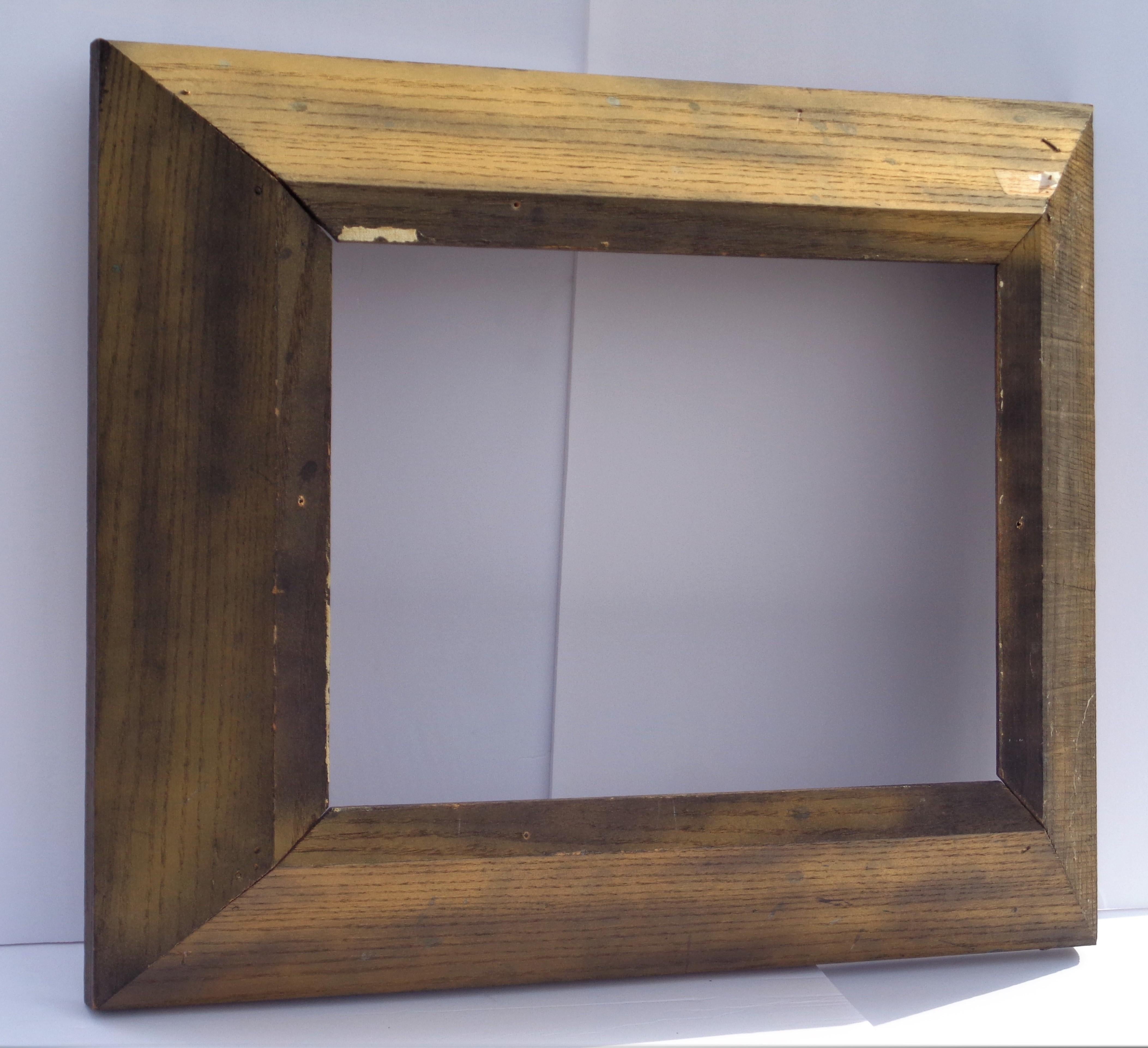 Wood American Modernist Frame, Circa 1930