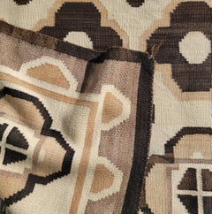 Geometric Navajo Indian Weaving Rug