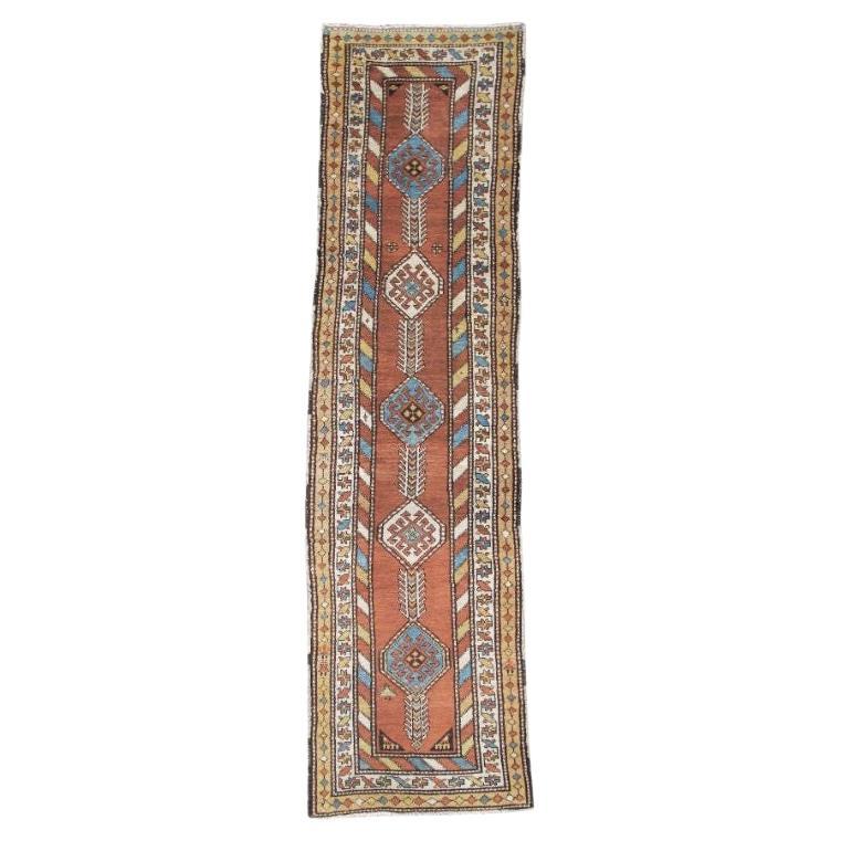 Geometric Northwest Persian Runner, Early 20th Century