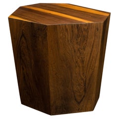 Geometric Occasional Table in Argentine Rosewood from Costantini, Clariss