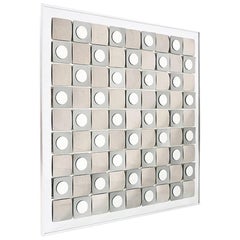 Geometric Op Wall Art Mirror by Hal Bienenfeld