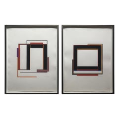 Geometric Paintings Elaine Lustig Cohen