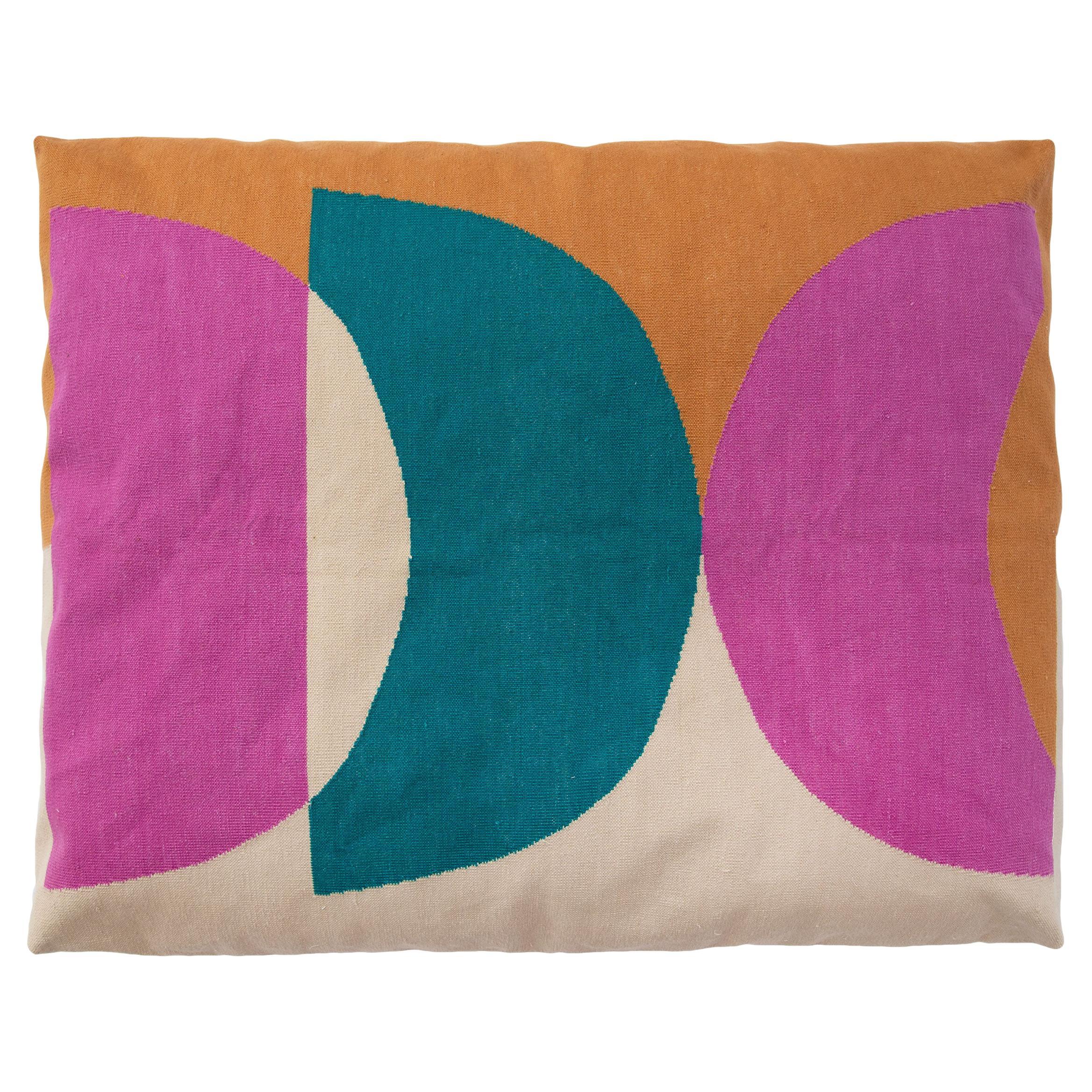 Geometric Palm Dog Bed