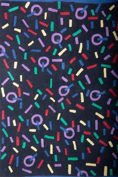 Geometric patterns Vintage 70s-80s Rug