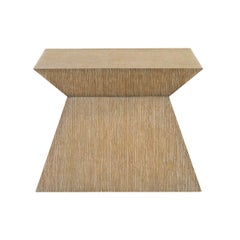 Geometric Pedestal Coffee Table (Set of 2)