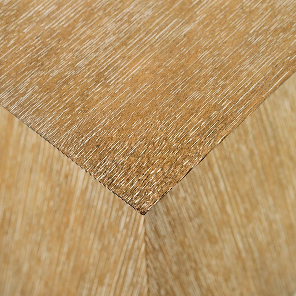 Minimaliste Table basse à piédestal géométrique (set of 2) en vente