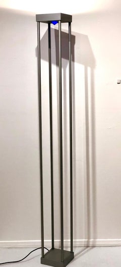 Geometric Postmodern Torchiere Italian Floor Lamp