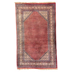 Geometric Red Rug