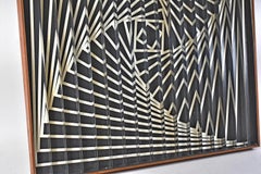 "Geometric Reflection" Pop Art by Mel Butor