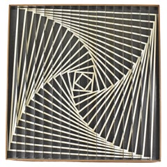 "Geometric Reflection" Pop Art by Mel Butor