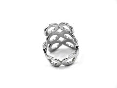 Geometric Ring in Platinum by Mohamad Kamra