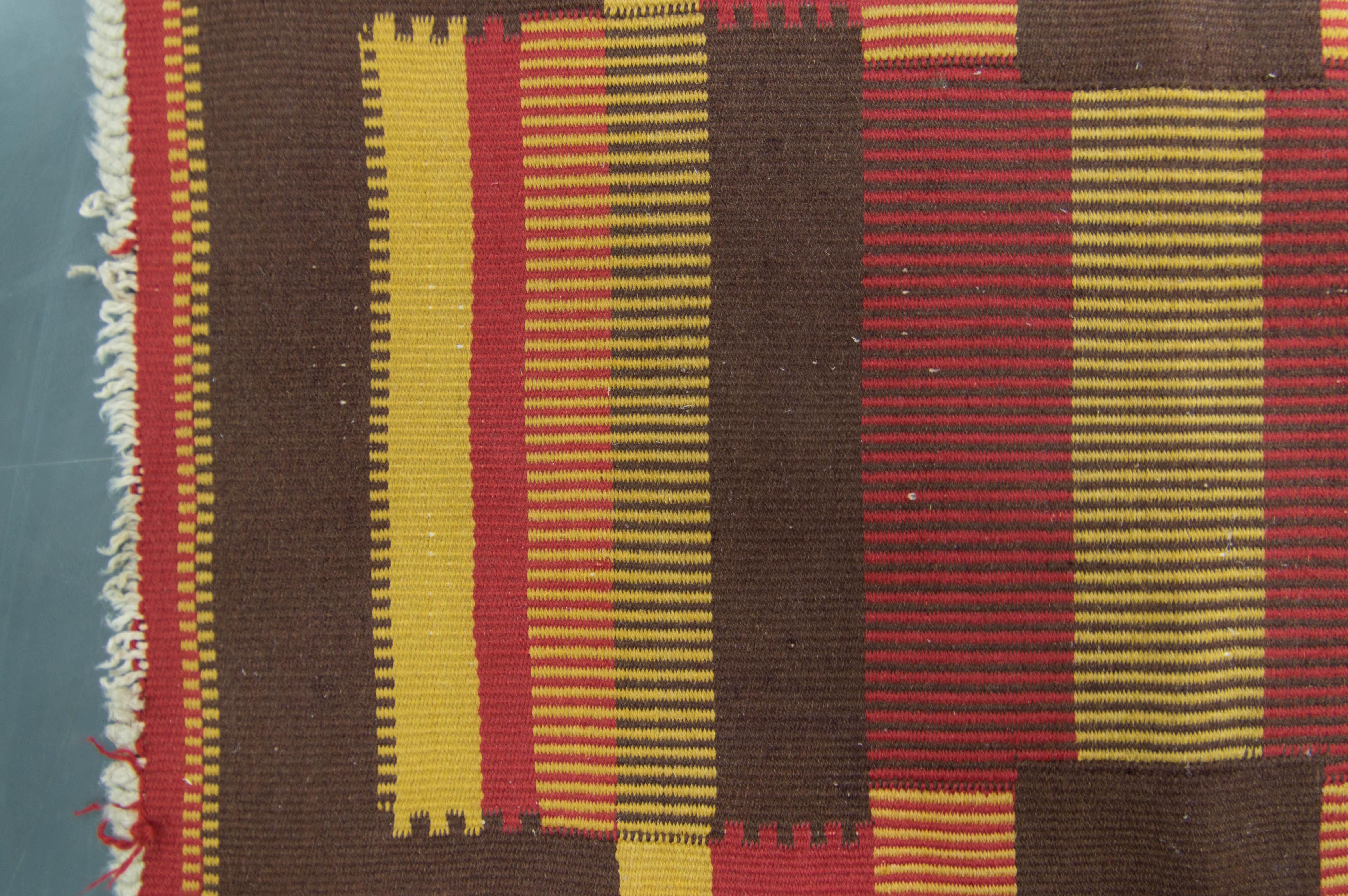 Geometrischer Teppich von Antonin Kybal, 1940er Jahre im Angebot 3