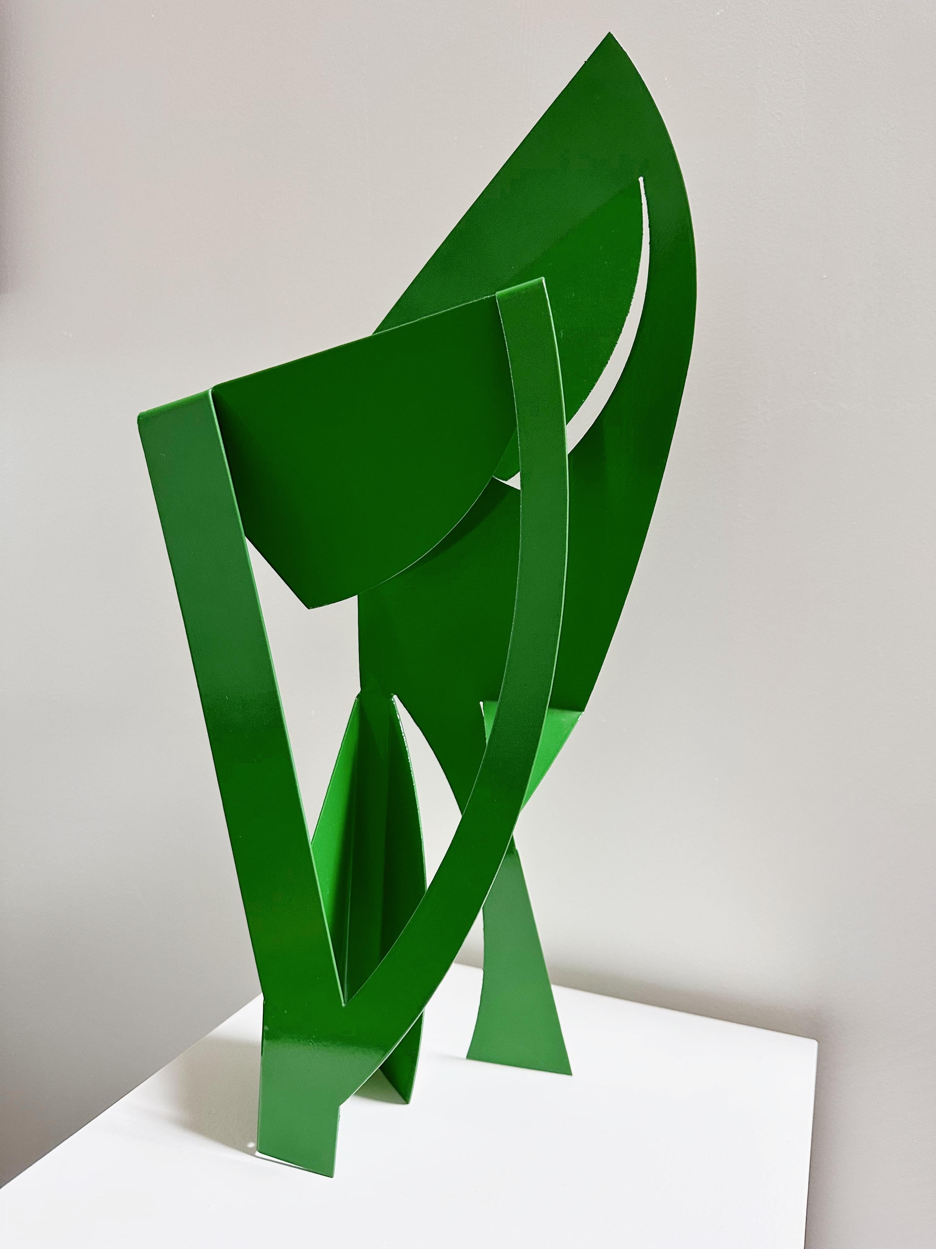 Verniciatura a polvere Scultura geometrica di Ken Bentley in vendita