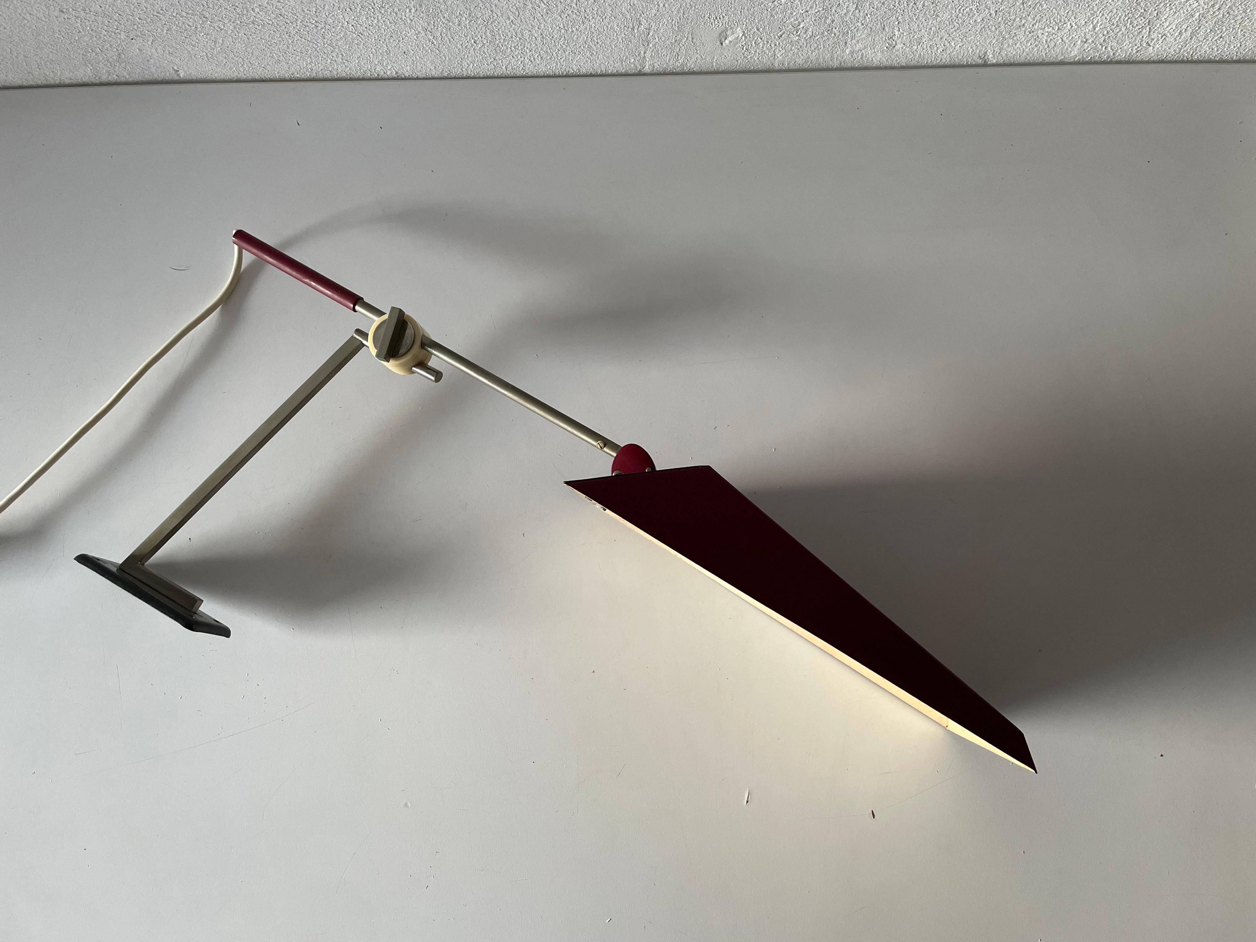 Grande lampe murale à abat-jour géométrique en métal Kaiser Leuchten, 1970, Allemagne en vente 9