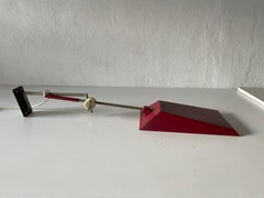 Geometric Shade Large Metal Task Wall Lamp by Kaiser Leuchten, 1970s, Germany