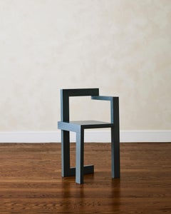 Geometric Side Chair in the manner of Gerrit Rietveld