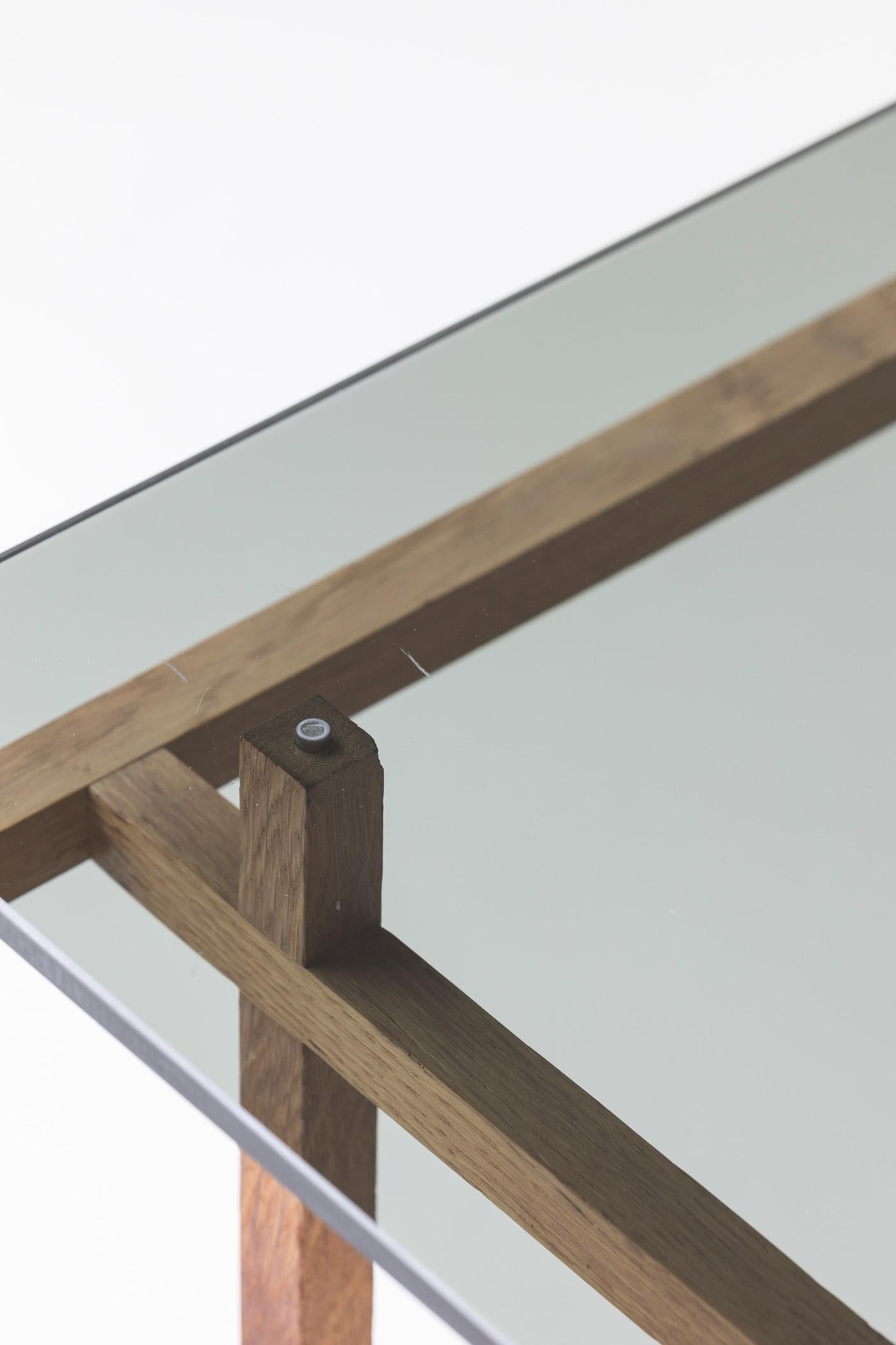 Geometric side table by Henning Nørgaard for Komfort Møbler, DK 1970s. For Sale 3
