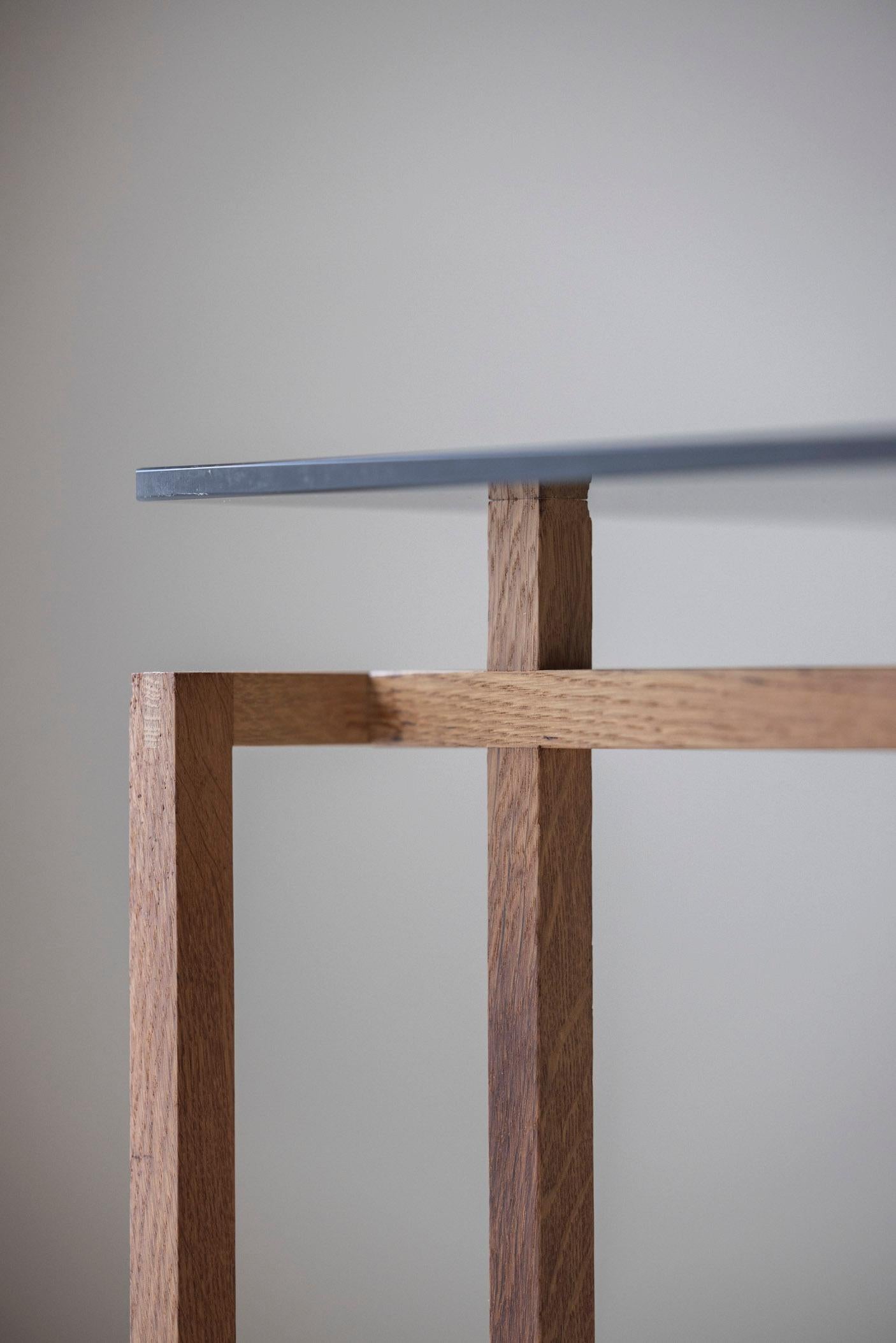 Geometric side table by Henning Nørgaard for Komfort Møbler, DK 1970s. For Sale 6