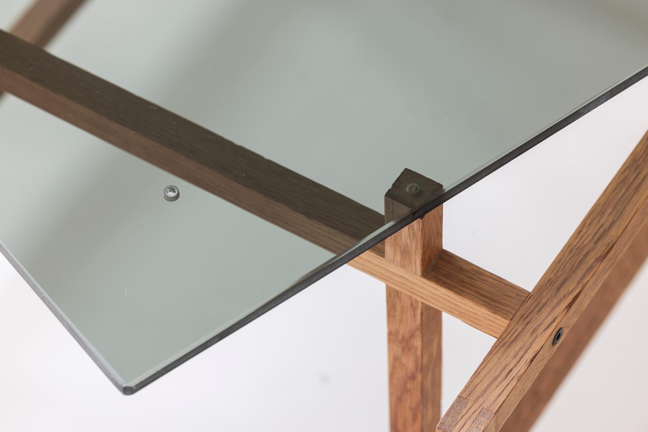 Geometric side table by Henning Nørgaard for Komfort Møbler, DK 1970s. For Sale 9