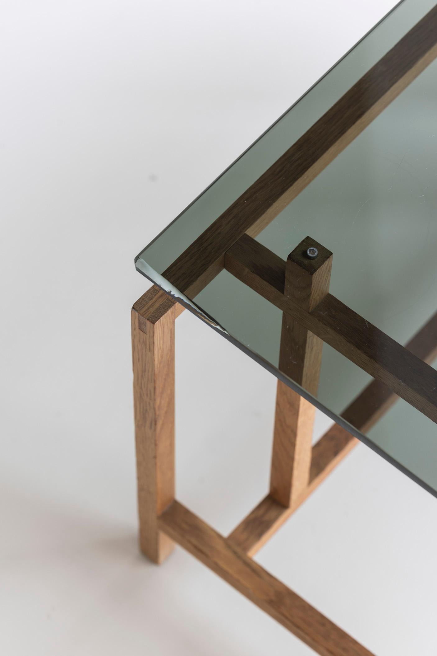 Geometric side table by Henning Nørgaard for Komfort Møbler, DK 1970s. For Sale 2