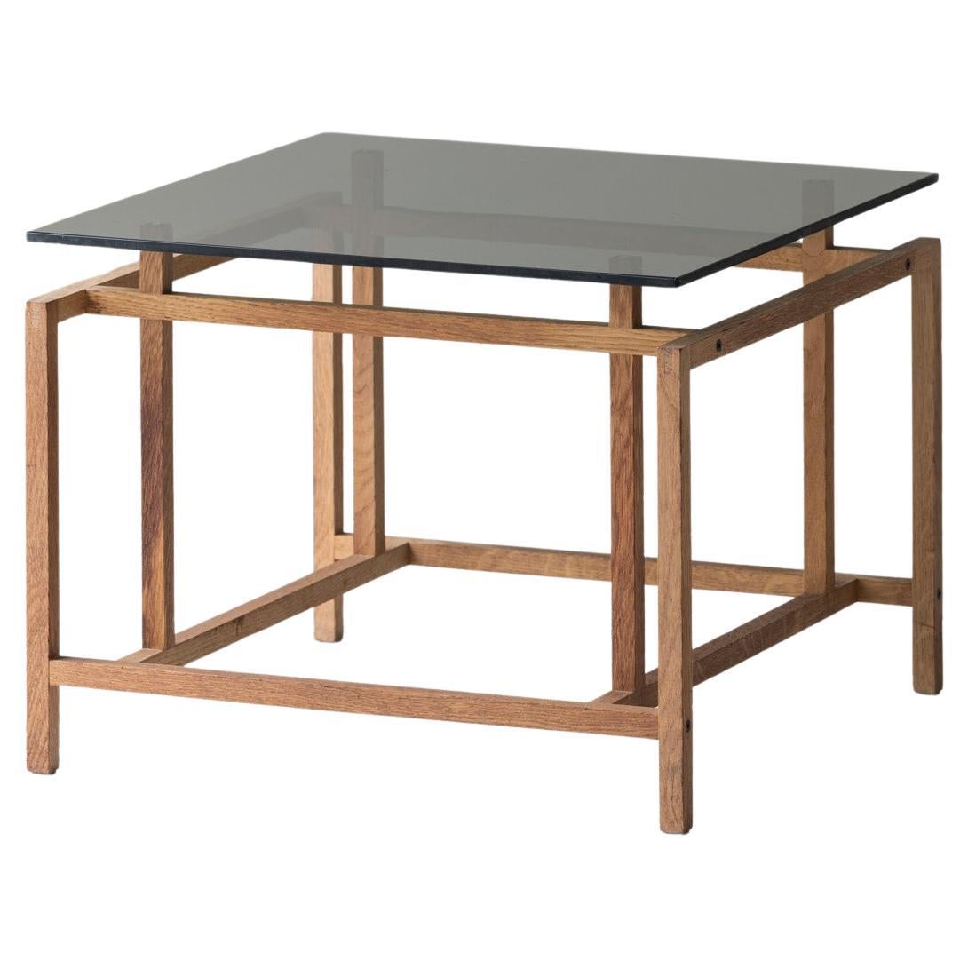 Geometrischer Beistelltisch von Henning Nørgaard für Komfort Møbler, DK 1970er Jahre.
