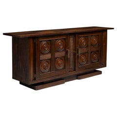 Geometric Sideboard, France circa 1940