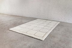 Geometric Space-Age Wool Rug, 1970's