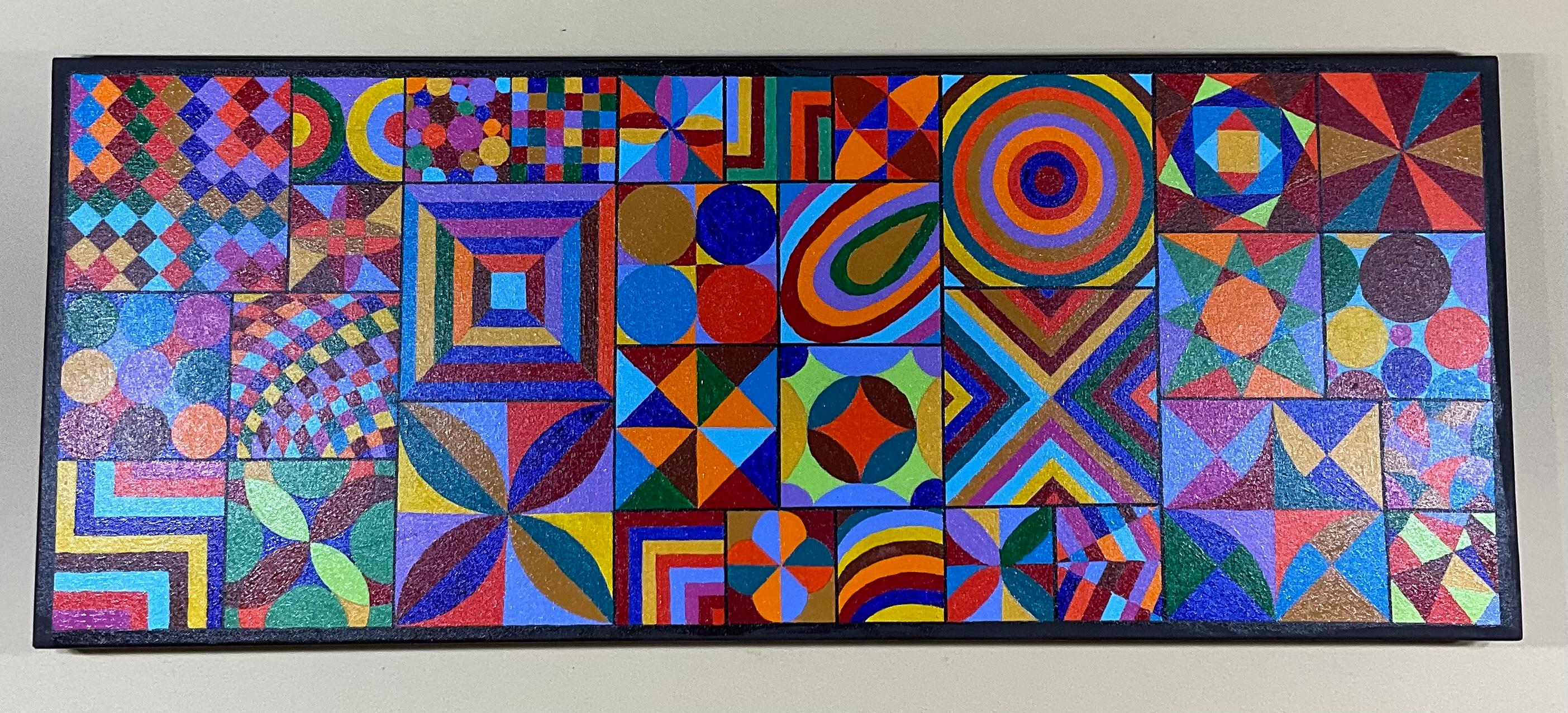 Contemporary Geometric Style by Artist Stanley Brundage