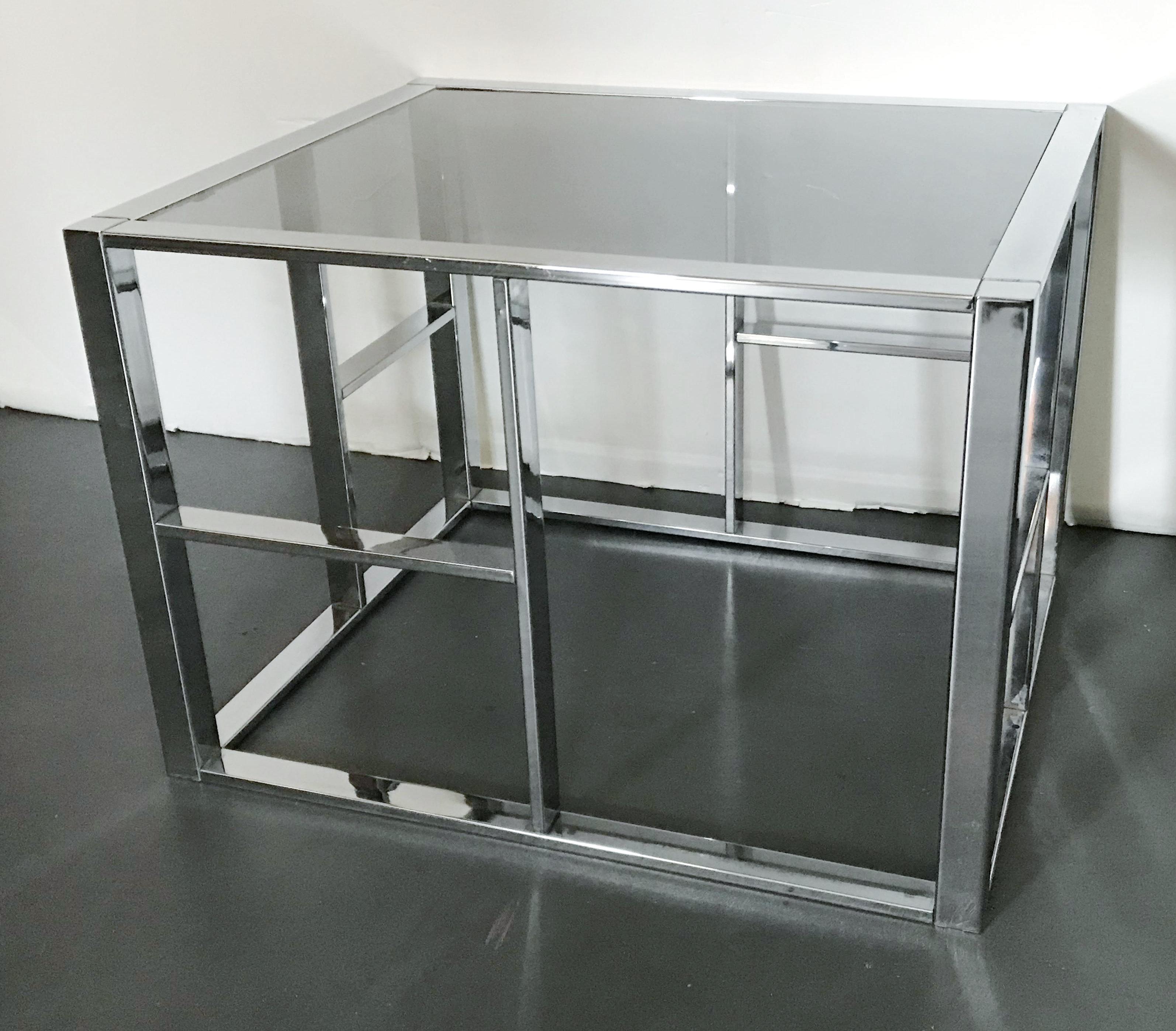 Glass Geometric Table FINAL CLEARANCE SALE