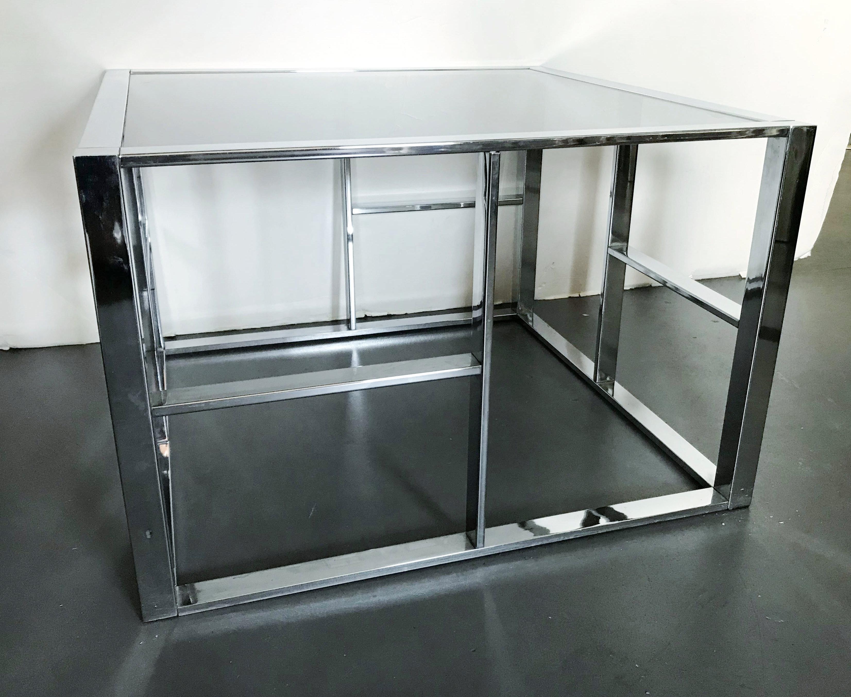 Glass Geometric Table FINAL CLEARANCE SALE