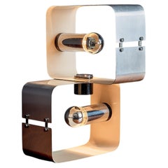 Lampe de table géométrique de Paolo Caliari, Italie, années 1970