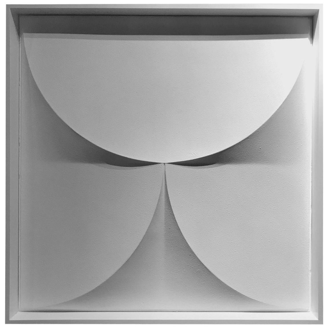 Geometric Three Dimensional Wall Sculpture, France, 1960s