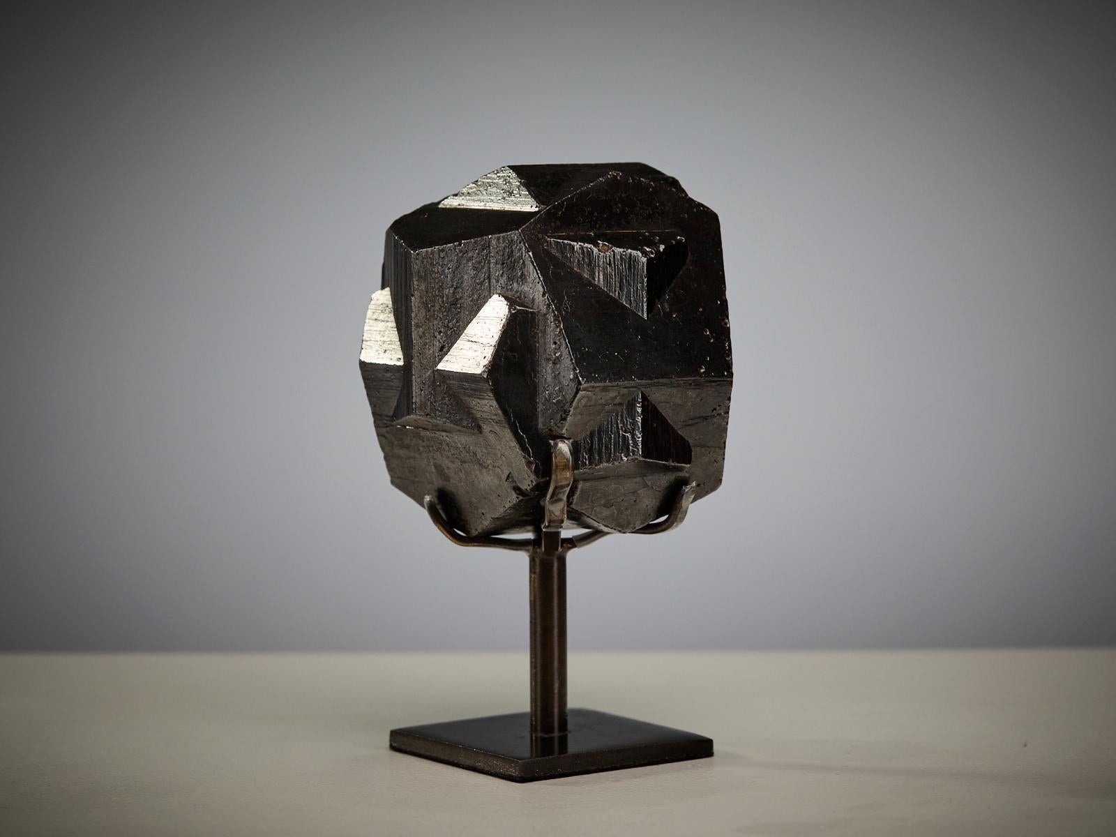 Geometric Transformation – Limonite After Pyrite For Sale 4